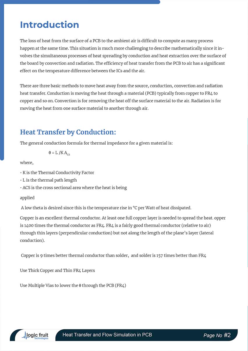 Heat Transfer Flow Simulation in PCB 1 02