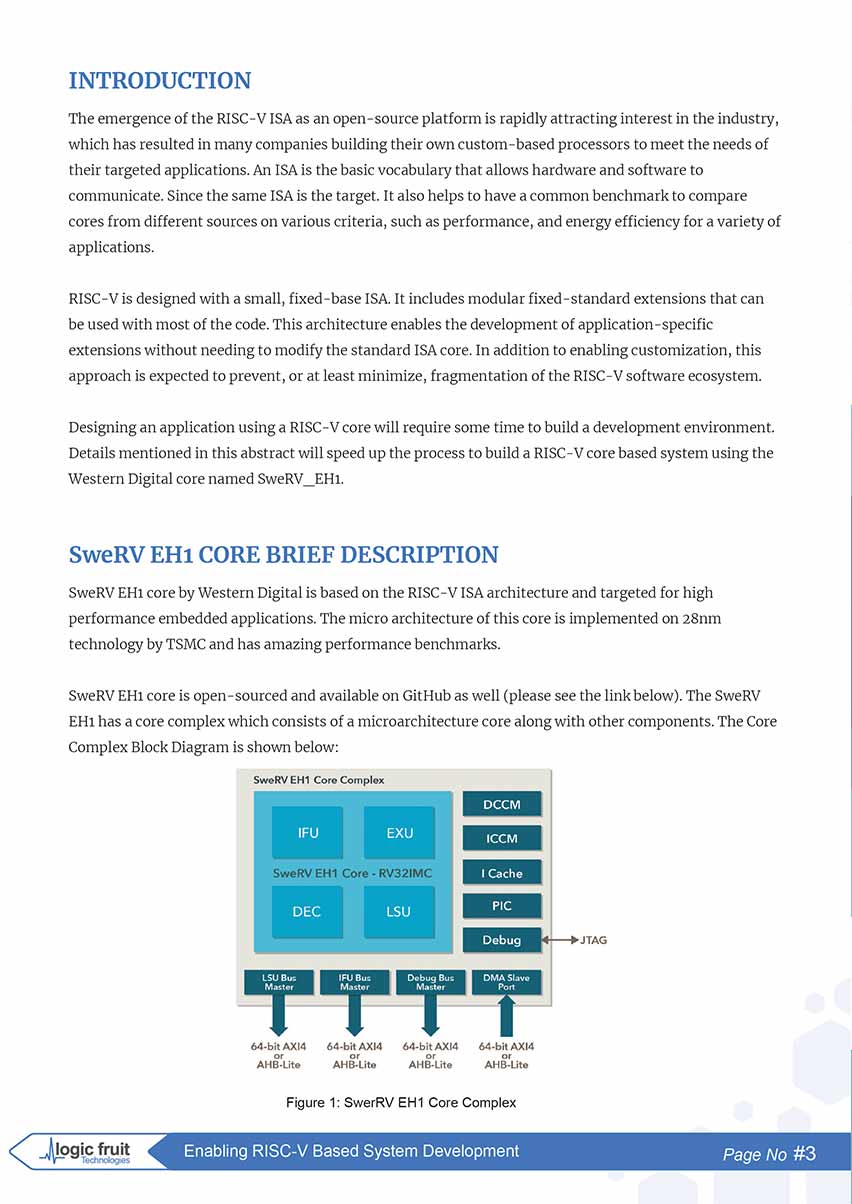 Enabling RISC V Based System Development 03