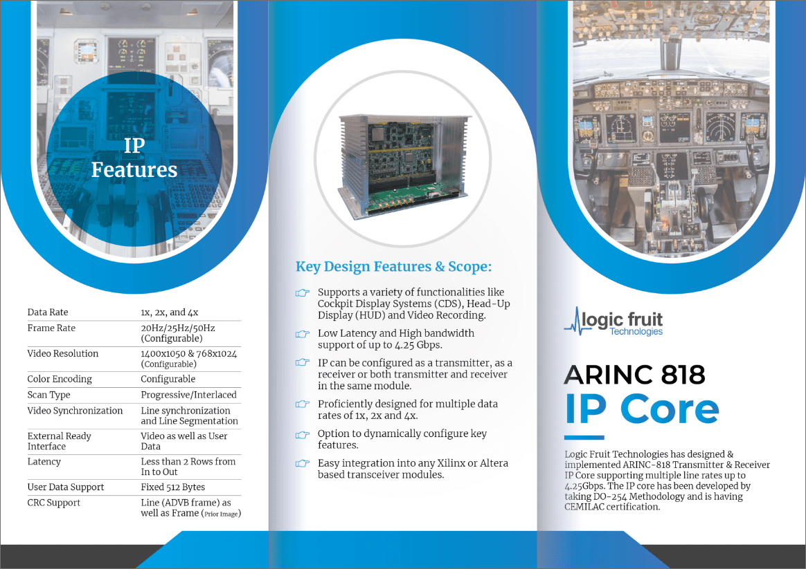 ARINC 818 IP Core - Logic Fruit Technologies