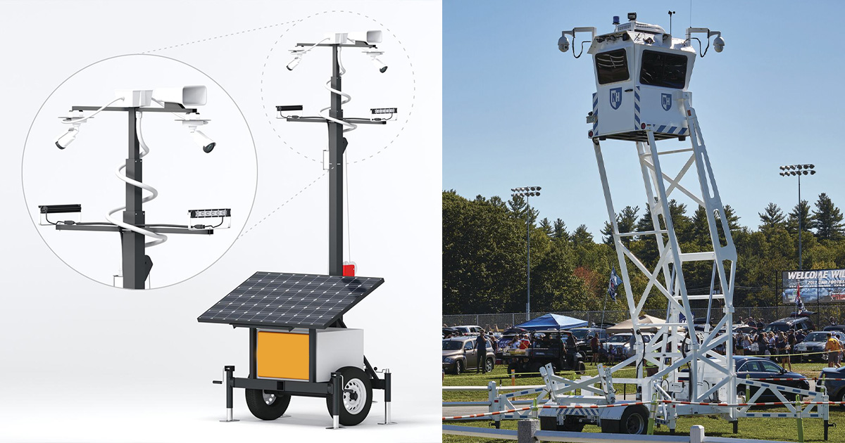 Mobile Surveillance Tower