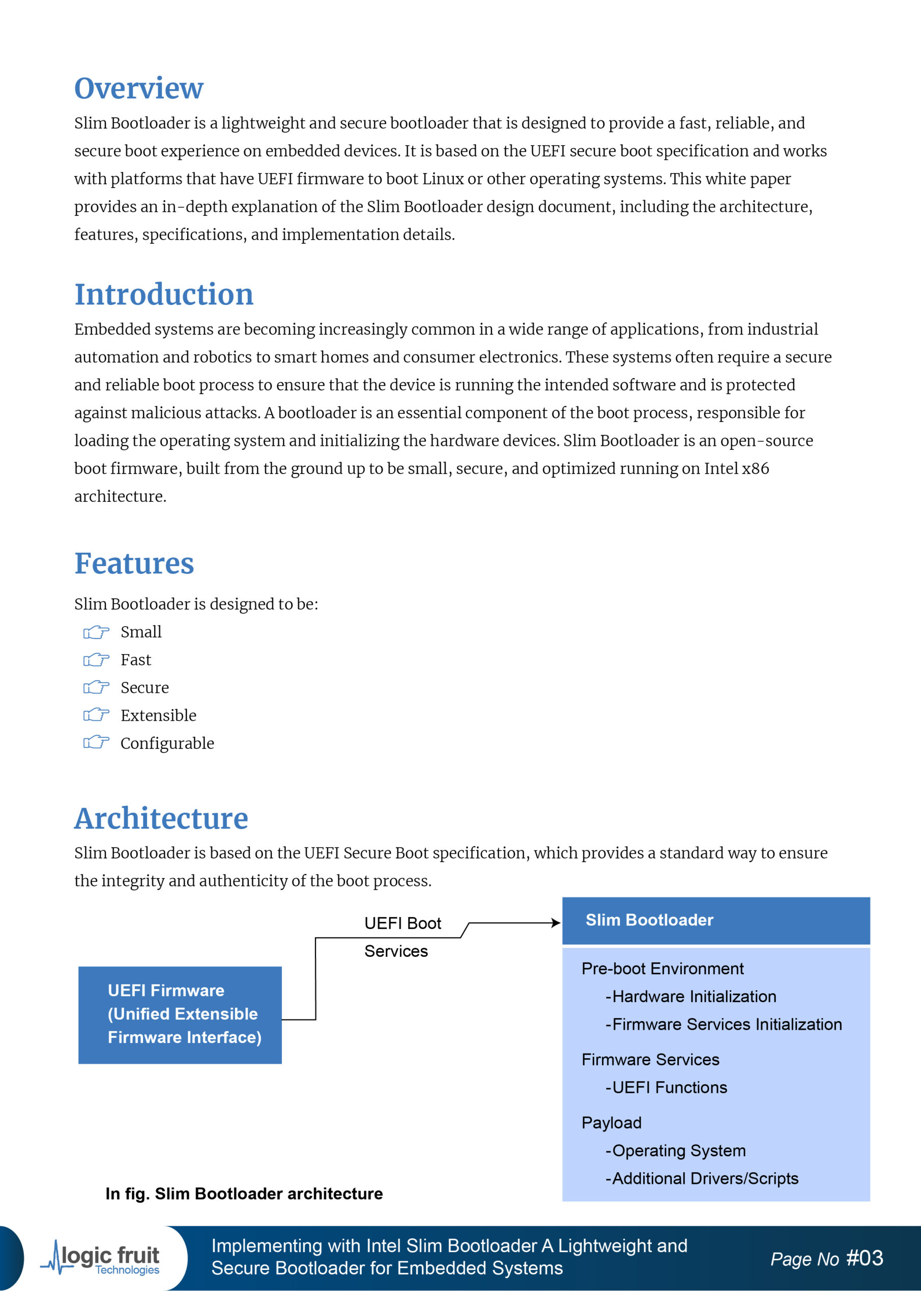 Intel Slim Bootloader