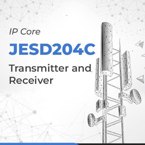 JESD204C Transmitter and Receiver IP